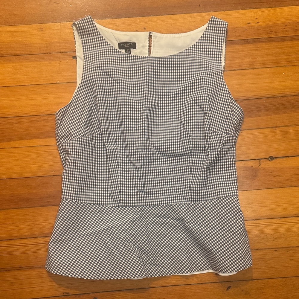Gingham Blouse